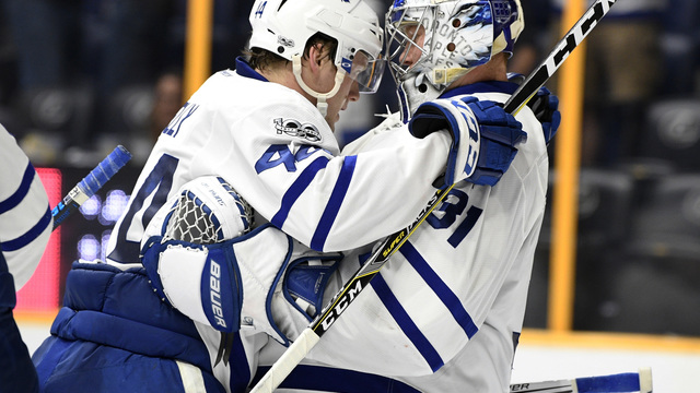 Andersen stellar as Leafs earn 5th win in 6 games to inch closer to playoffs