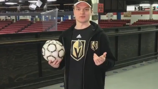 Watch: Golden Knights' Duke pokes fun at team's lonely roster