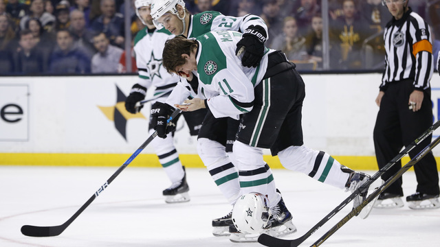 Doctors believe McKenzie avoided permanent eye damage after high stick