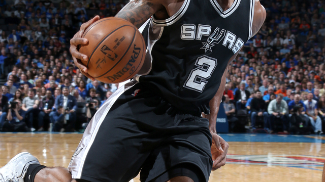 Aldridge's block on Westbrook, Leonard's and-1 seal Spurs' comeback