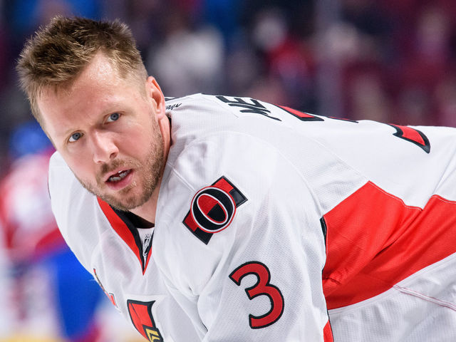 Senators don't expect Methot back before playoffs