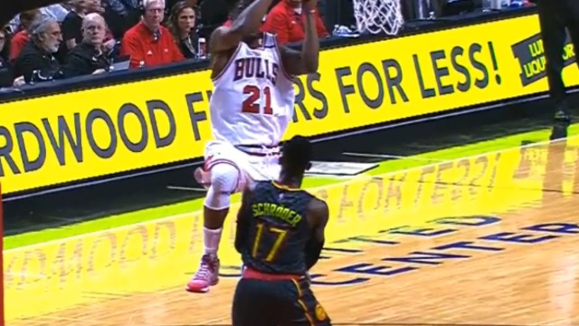 Butler jumps over Schroder to avoid charge
