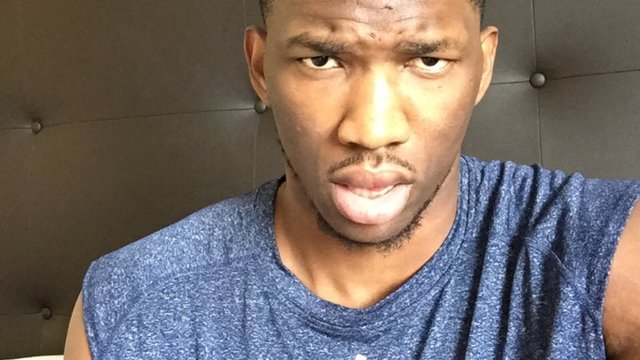 Embiid gets haircut, immediately regrets it