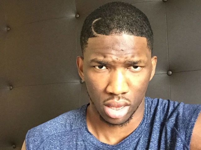 Embiid gets haircut, immediately regrets it
