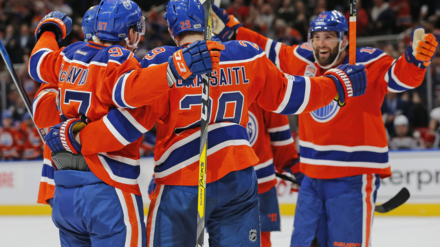 Watch: Maroon shows slick handles, sets up McDavid goal