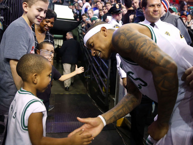 Baby genius: Isaiah's son kept asking for Cavs trade before it happened
