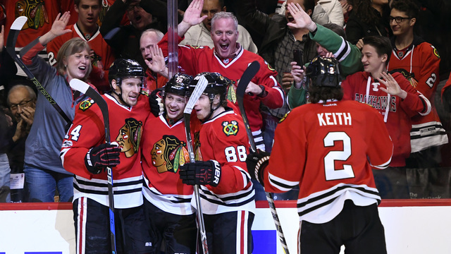 Blackhawks clinch No. 1 seed in West, Central title with Wild loss