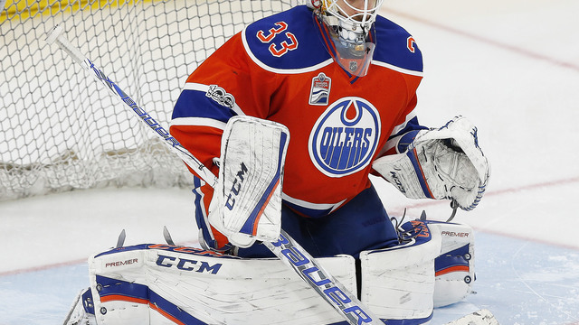Grant Fuhr graciously acknowledges Talbot's place in Oilers' history