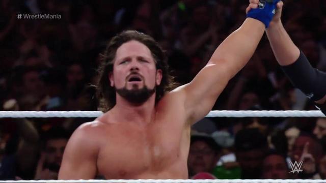 A.J. Styles opens WrestleMania with win over Shane McMahon