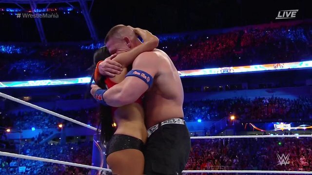 Watch: John Cena proposes to Nikki Bella at WrestleMania 33