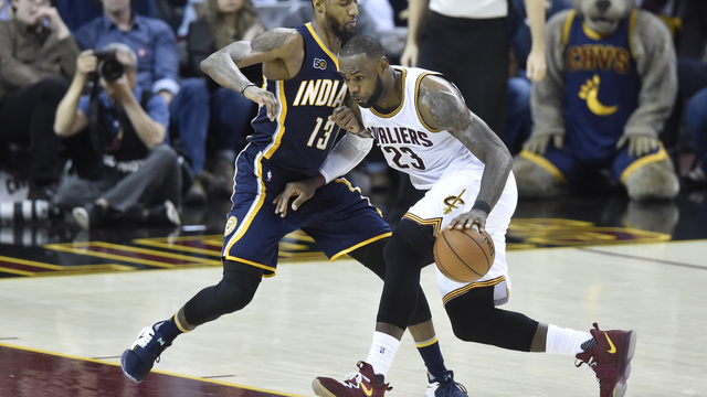 Watch: LeBron outduels Paul George in 2OT thriller