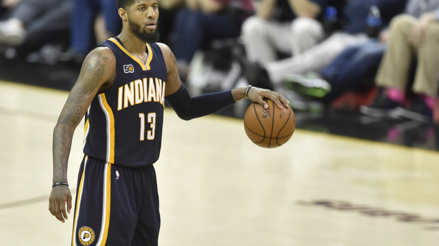 Watch: George brushes off free-agency question following Game 4 loss