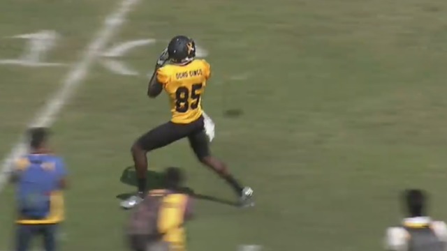 Watch: Chad Johnson scores 1st TD in Mexican football league