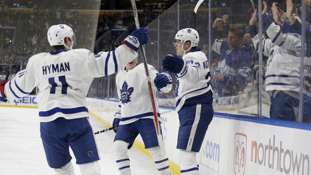 Watch: Leafs strike 3 times in less than a minute