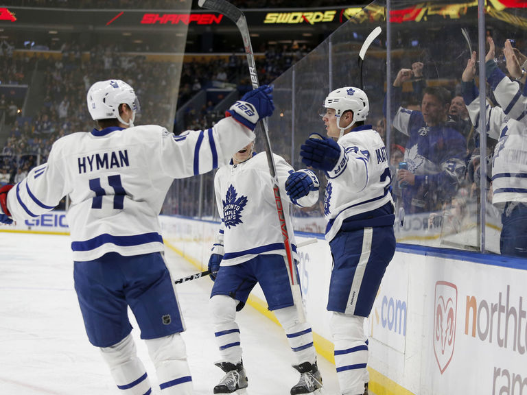 Watch Leafs strike 3 times in less than a minute