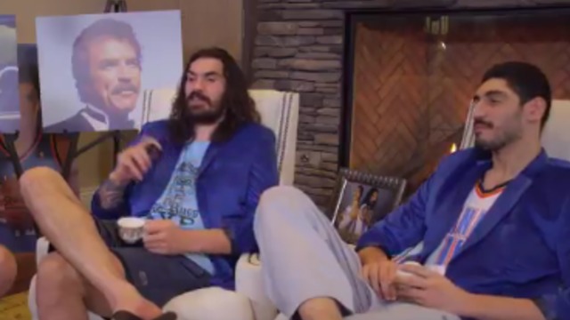 Watch: Stache Bros continue to endorse Westbrook for MVP