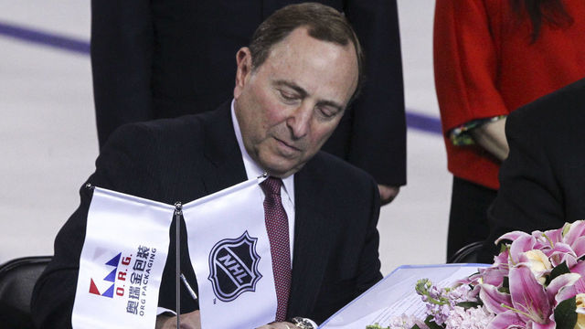 Bettman: NHL envisions playing regular-season games in China
