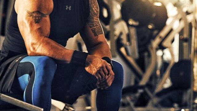 The Rock, Under Armour launch training shoe, workout apparel