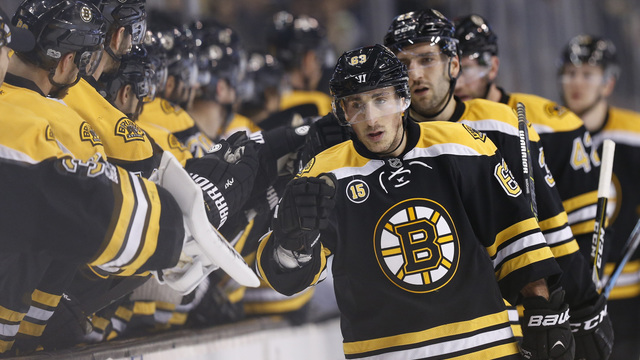 Marchand on spear that got him suspended: 'Things happen quick out there'