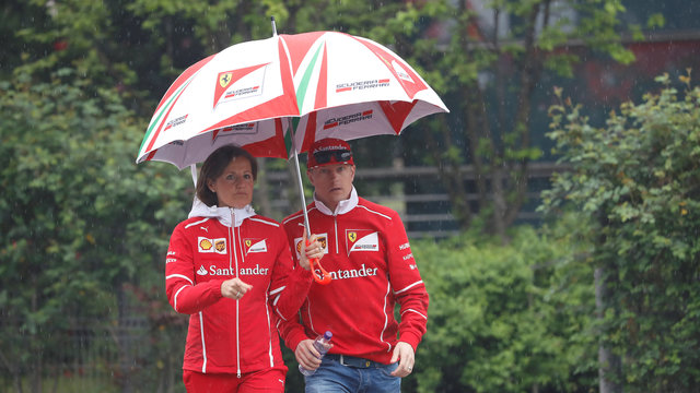 Chinese GP practice session curtailed by rainy conditions