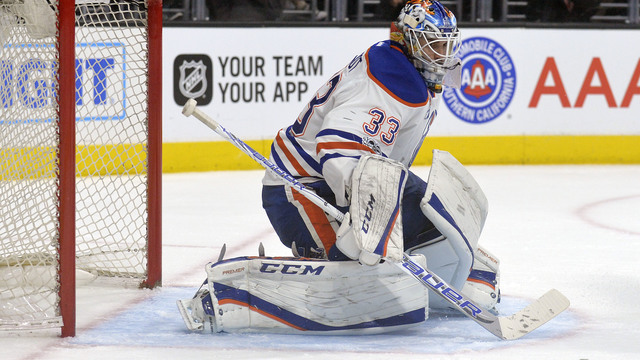 Talbot sets Oilers' single-season wins record