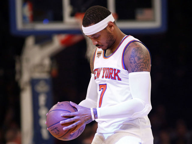 Report: Rockets, Knicks working on 4-team trade for Carmelo Anthony