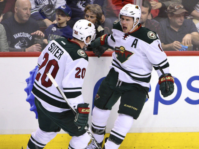 Parise-Suter pairing, 5 years in, still paying off for Wild