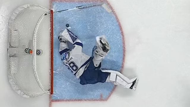 Watch: Vasilevskiy robs Radulov with brilliant desperation save