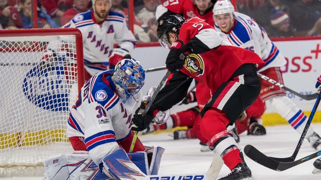 Senators clinch home ice with win over Rangers