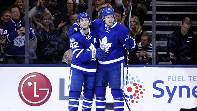 Watch: Leafs' Van Riemsdyk scores 27th after unbelievable zone entry