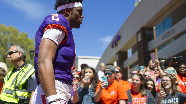 Clemson's Swinney: Bryant would be starting QB if season began today