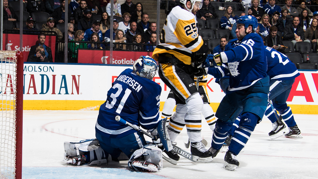 Babcock: Andersen shows no concussion symptoms, won't play vs. CBJ