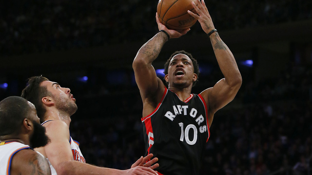 DeRozan joins Carter as only Raptors to score 2K points in a season
