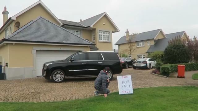 Watch: Pranksters put up 'for sale' sign at McGregor's house