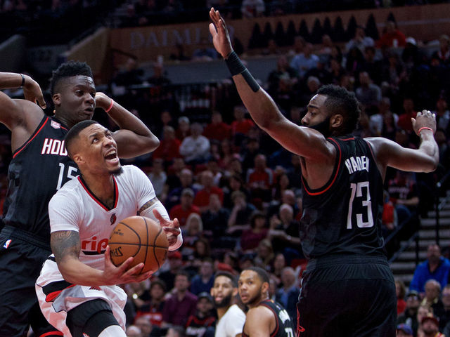 Lillard says Westbrook, Harden can't guard him