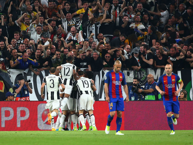 Watch: Juventus' storming start vs. Barca rewarded with Dybala brace