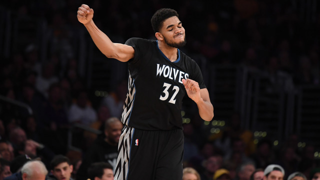 Towns joins exclusive company in Wolves' season finale