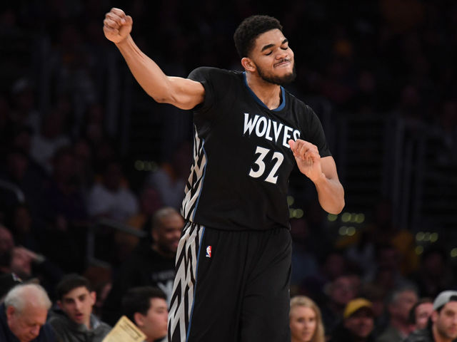 Towns joins exclusive company in Wolves' season finale