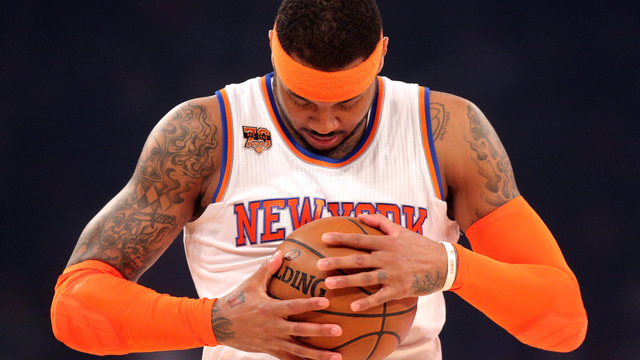 Melo: Hard to trust Phil Jackson after tumultuous season