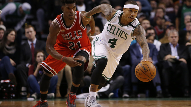 Bulls look for upset as they renew playoff hostilities with Celtics