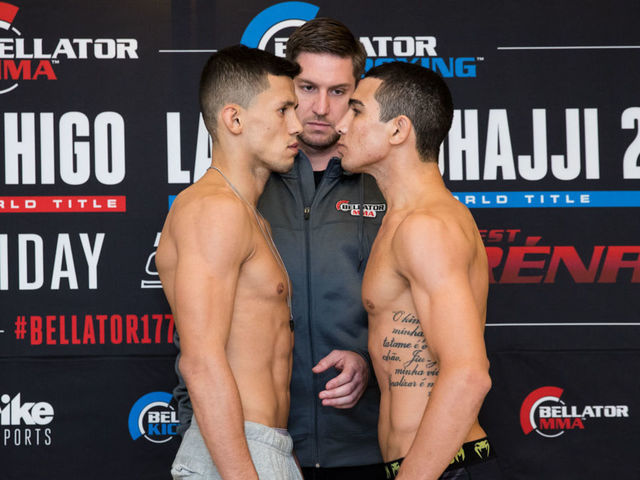 Bellator 177 main event changed to non-title bout after Higo misses weight