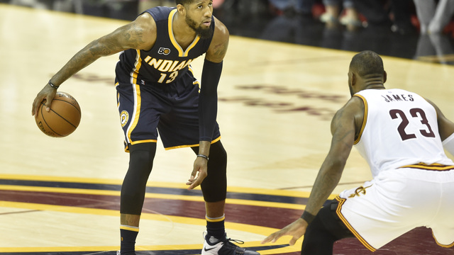 George unimpressed with Game 1 finish: 'I've got to get the last shot'