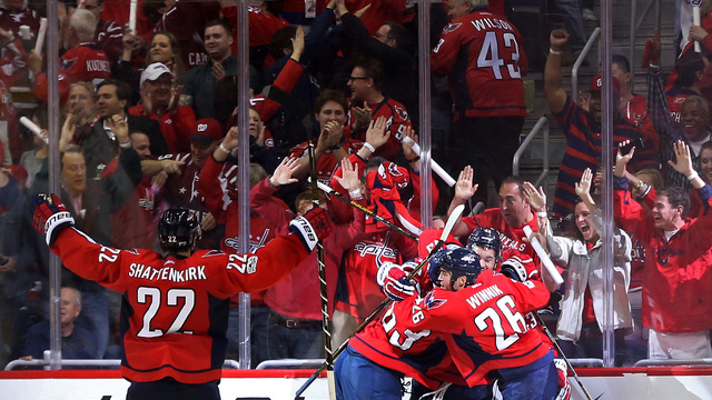 Wilson got 91 text messages after scoring Capitals' OT winner