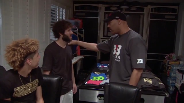 Watch: Lil Dicky poses as Ball brother, mocks LaVar in spoof video