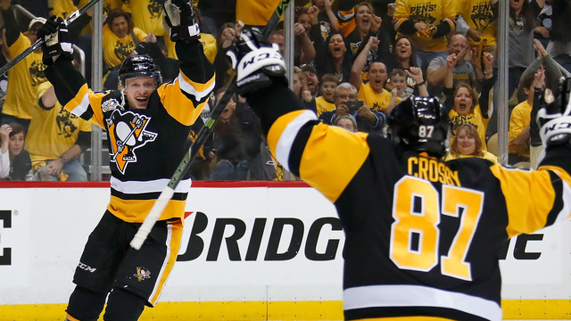 Crosby, Penguins take 2-0 series lead over Blue Jackets