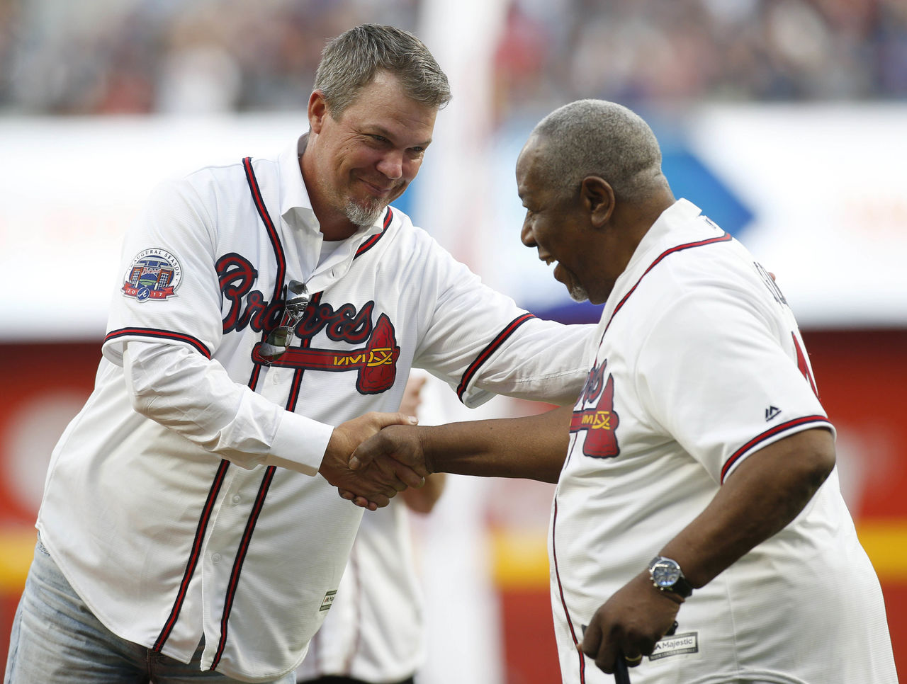 Atlanta Braves Twitterren: 🚨MARK YOUR CALENDAR!🚨 We're celebrating some  of the most ICONIC #Braves All-Stars of all time at @SunTrustPark &  YOU'RE invited! See Hank, Chipper, Smoltz, Glavine & more! ⭐