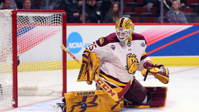 Coyotes sign goaltender Hunter Miska to entry-level contract