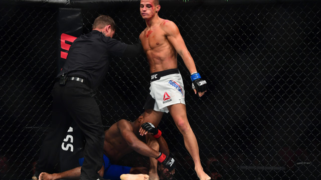 Watch: Tom 'Fire Kid' Duquesnoy wins UFC debut with vicious KO