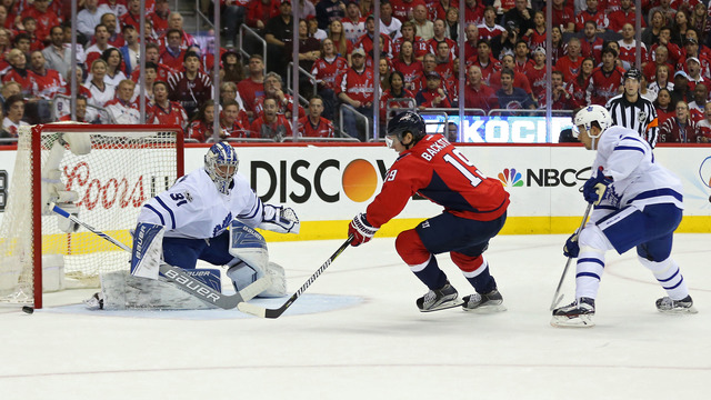 Watch: Capitals' Backstrom sends Game 2 to OT with 3rd-period strike