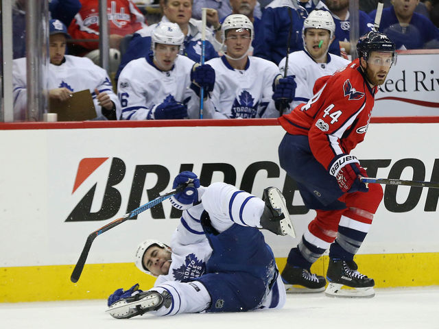 Leafs' Polak out for season with injury suffered after Orpik hit